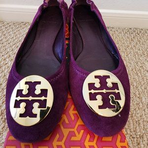 Tory Burch Plum Flats